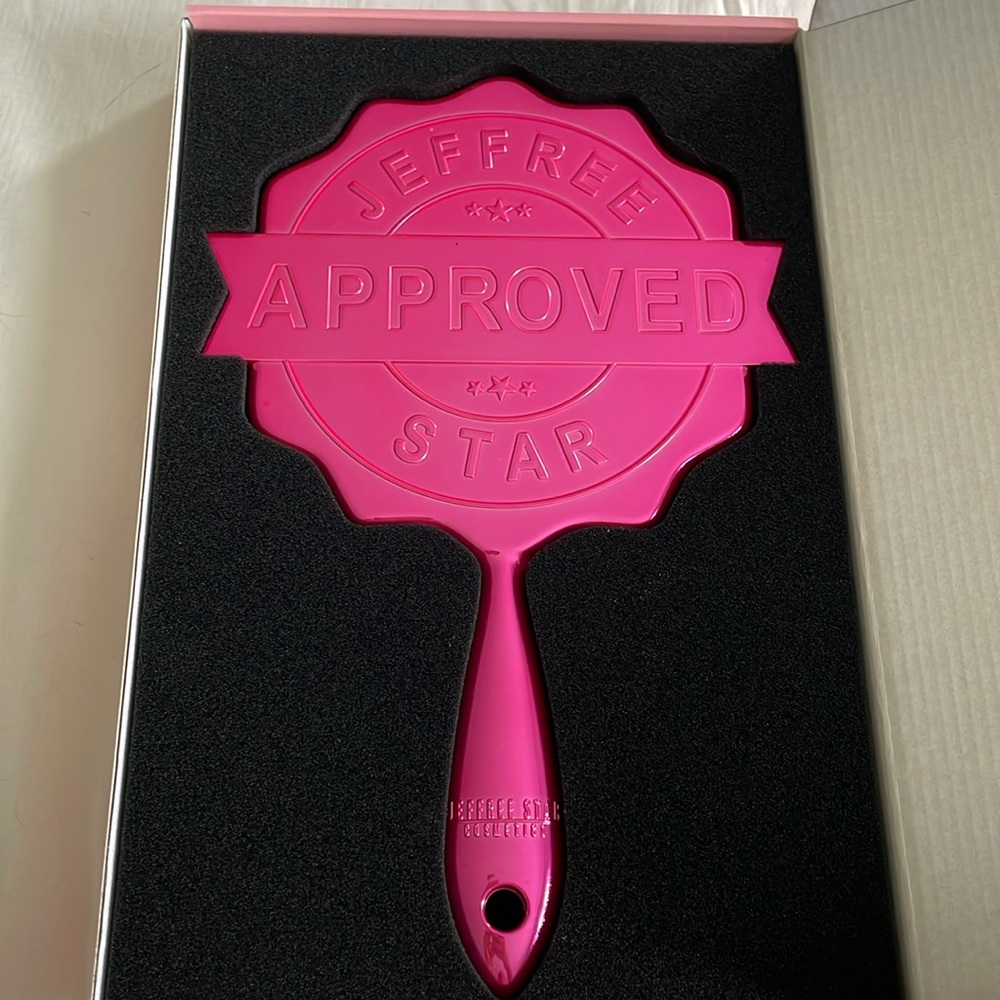 Jeffree Star mirror - baby pink chrome